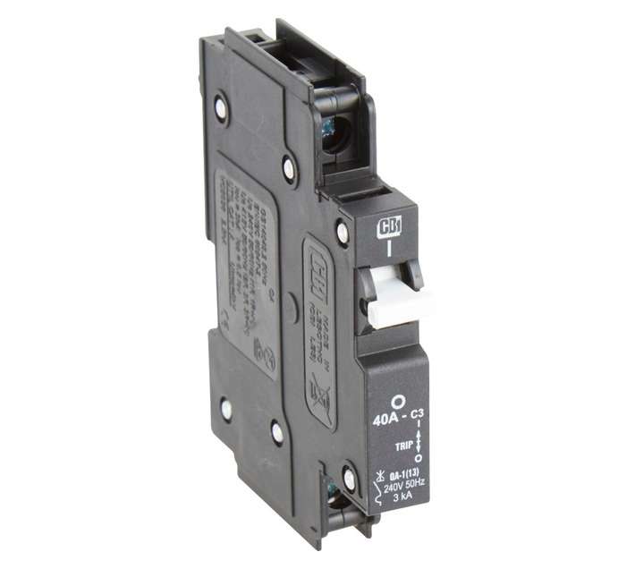 CBI QAL18340BP 3Ka Circuit Breaker - Black (40A)