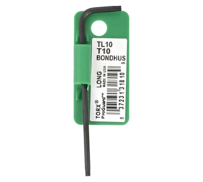 Bondhus T10 Proguard Torx Allen Key - Black