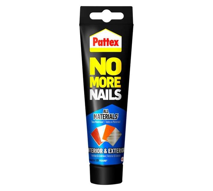 Pattex No More Nails Interior and Exterior Construction Adhesive (142g)