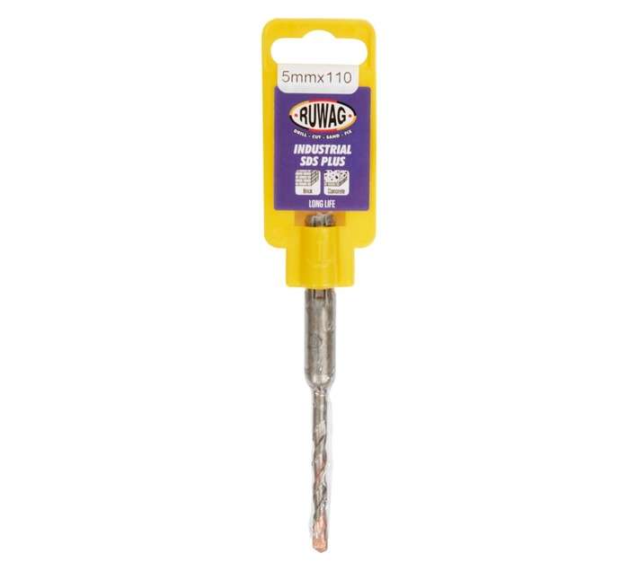 Ruwag 5 x 50 x 110mm SDS Plus Industrial Drill Bit