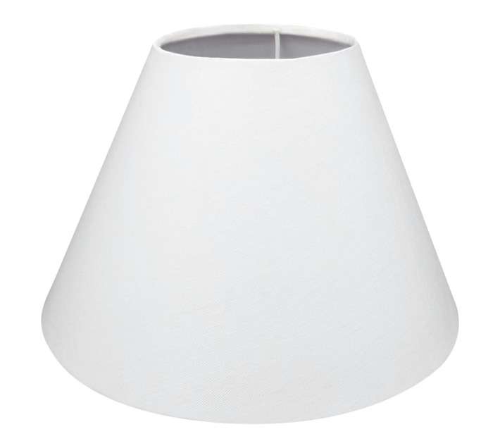 Design House S1C28 Cone Lampshade - White (140 x 140 x 125mm)