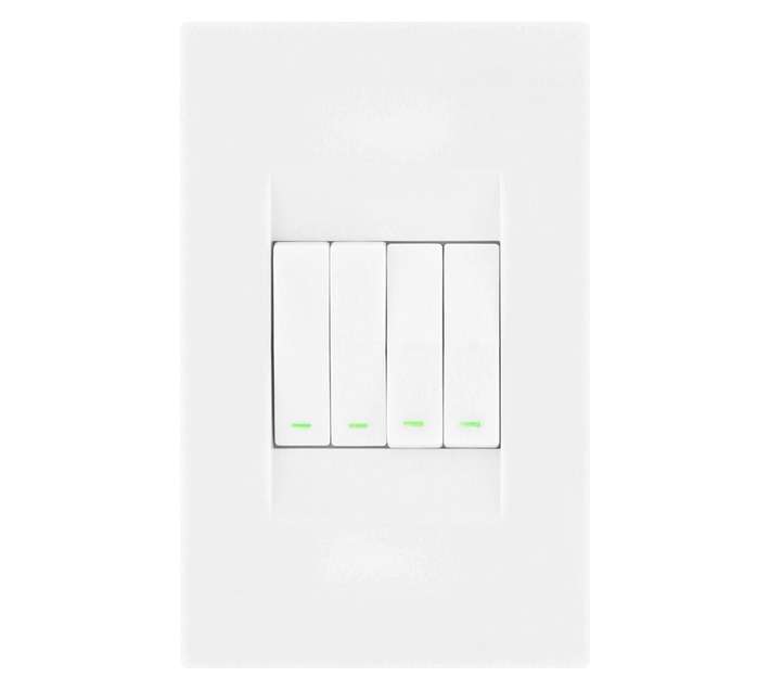 Crabtree CT15142 4 Lever Topaz Switch (50 x 100 x 35mm)