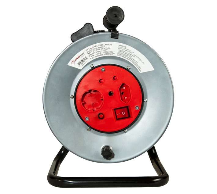 PowerWorx 16A Metal Reel (30m x 1.5mm)