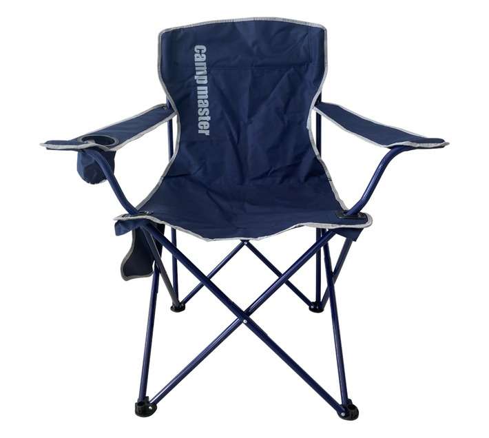 Camp Master Classic 200 Camping Chair - Navy/Grey