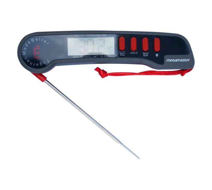 Megamaster Stainless Steel Digital Thermometer