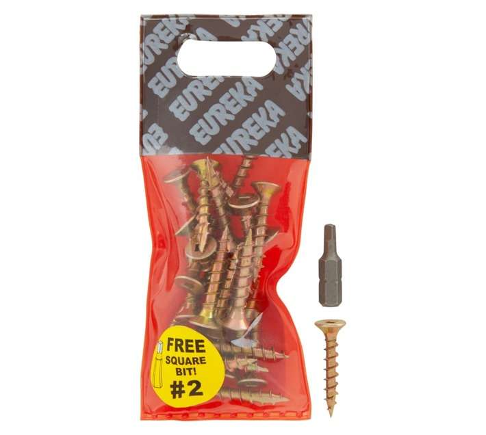 Eureka 1FA30U 5 x 30mm Cut Screw Full Thread (25 Pack)