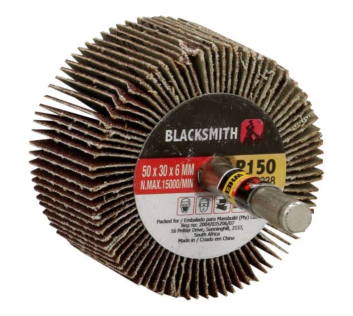 Blacksmith P150 Chuck Mount Flap Wheel (50 x 30mm)