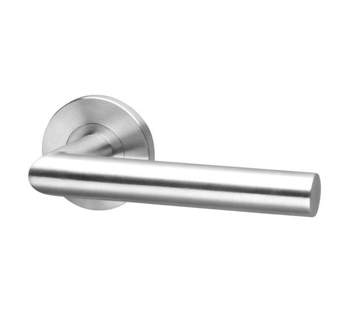 Dortello Oulu Tube Lever Handle with Keyhole Escutcheon
