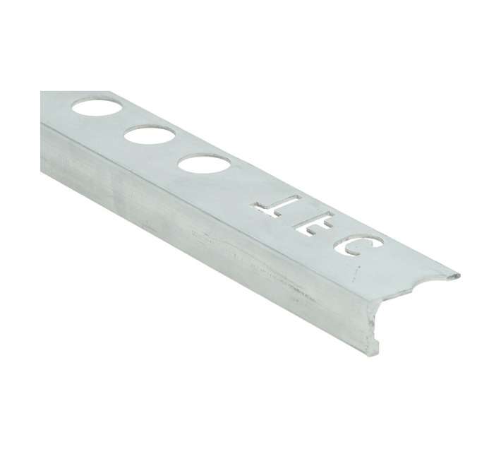 Genesis Aluminium Straight Edge Trim - Silver (2500 x 10mm) DA-STR10.80