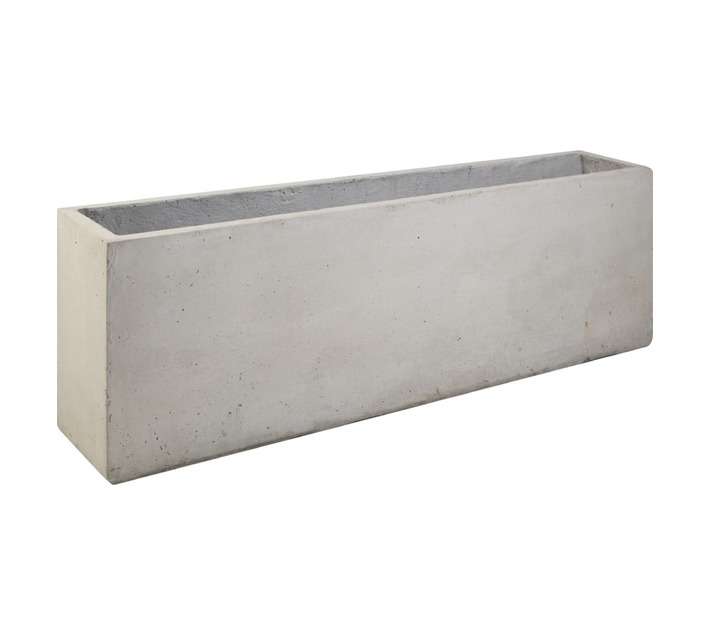 Garden Solutions Curo CUT2S Medium Trough Planter - Stone (1160 x 200 x 370mm)