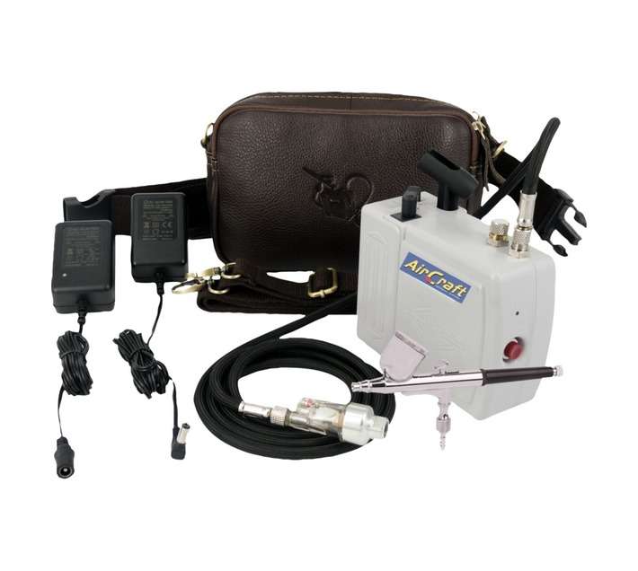 AirCraft Battery Compressor with Airbrush (12V)