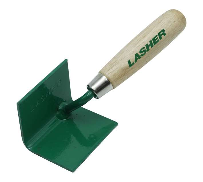 Lasher Inside Cove Corner Trowel - Green (75mm)