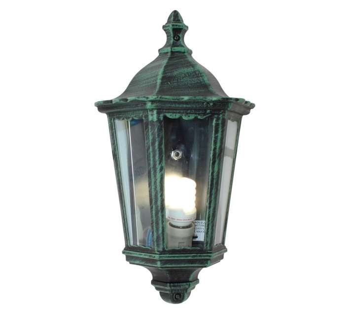 Eurolux Half Lantern Wall Light - Verde Green (60W)