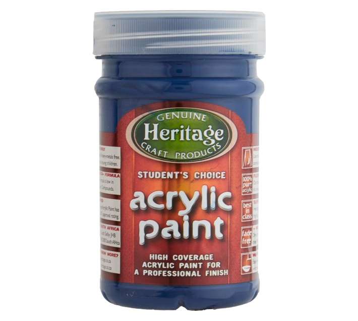 Students Choice Acrylic Paint - Midnight Blue (250ml)
