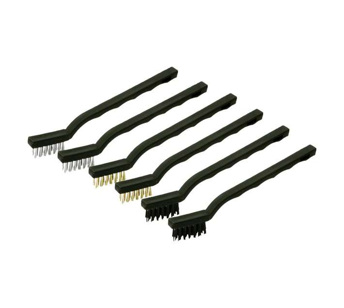 Rolson 6 Piece Wire Brush Set