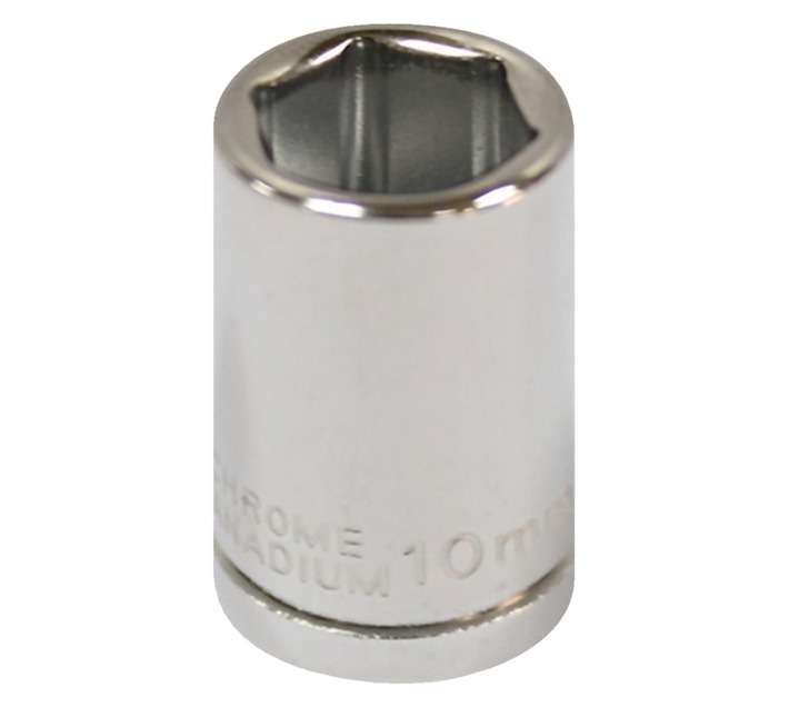 Mastercraft Â¼" Drive 6 Point Socket (10mm)