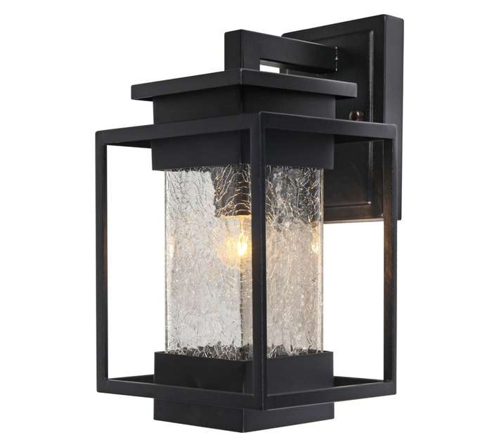 Radiant Square Wall Light - Sand Black (60W)