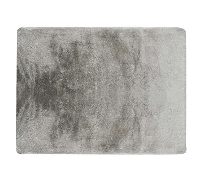 Stefano and Co Faux Fur Sonya Rug - Dark Grey (1600 x 1200mm)