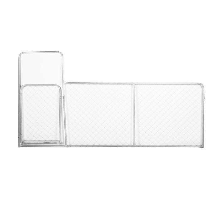 Awesome Steel Bow Gate - Silver (1200 x 3000mm)