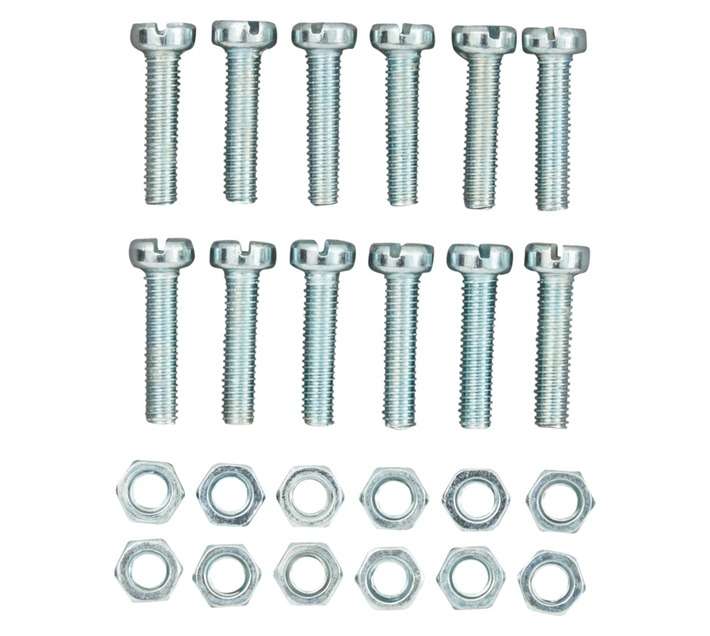 Eureka 5 x 20mm Machine Screw and Nut Cheesehead (12 Pack)