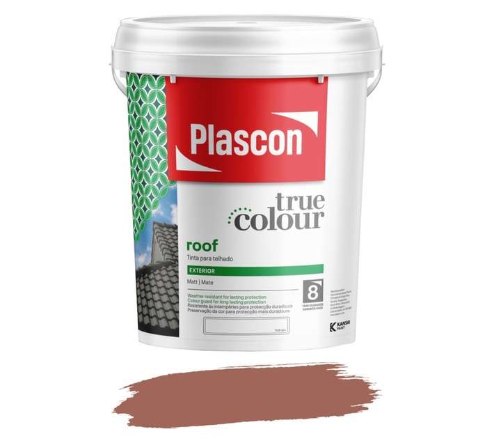 Plascon True Colour Roof Paint - Terracotta (20L)