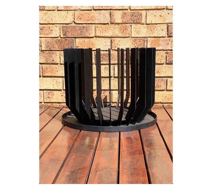 Wildfire WF-FP-002 Namib Fire Pit - Black (460 x 460 x 350mm)