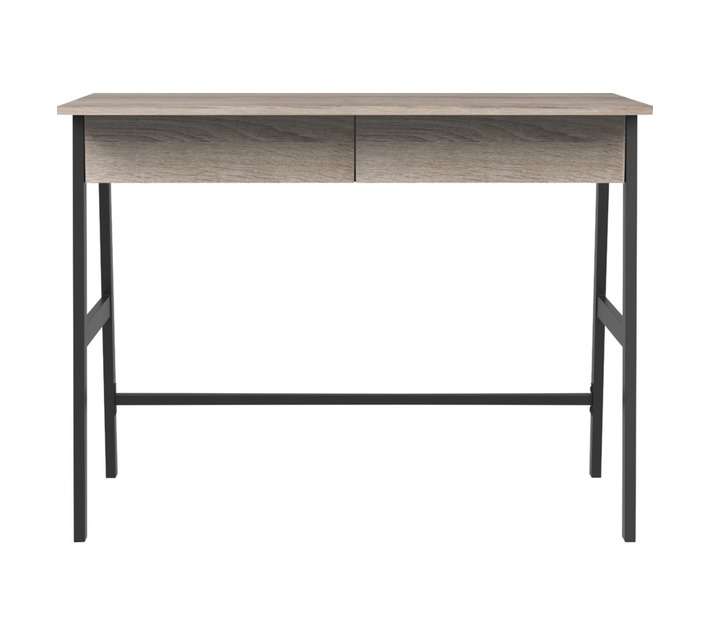 Home and Kitchen Corfu Computer Desk - Black Oak (1000 x 550 x 750mm)