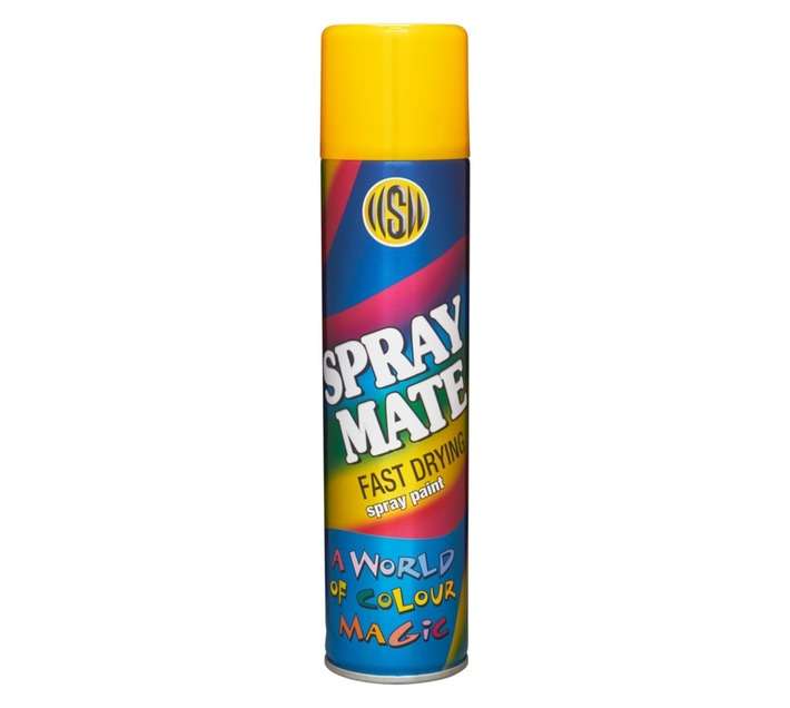 Spraymate Spray Paint Fast Drying - Sun Yellow (250ml)