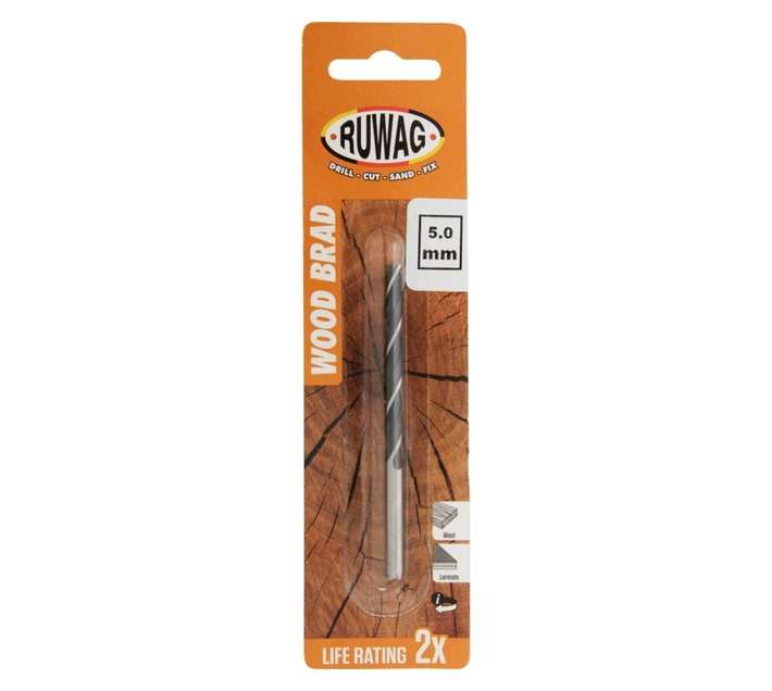 Ruwag 5mm Wood Brad Point Drill Bit