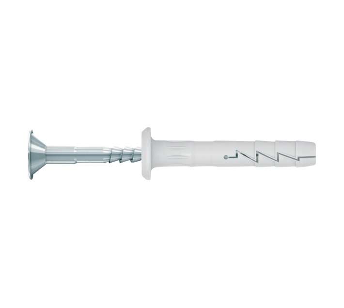 Rawlplug 20 x Nylon Hammer In Fixing Cylinder Head (6 x 40mm)