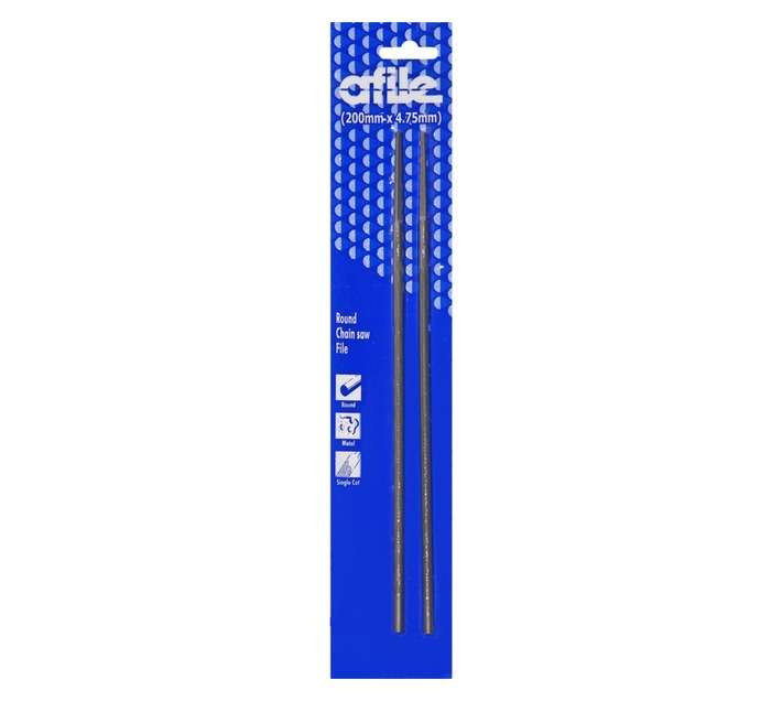 Afile Round Chainsaw File Sharperner (200 x 4.75mm)