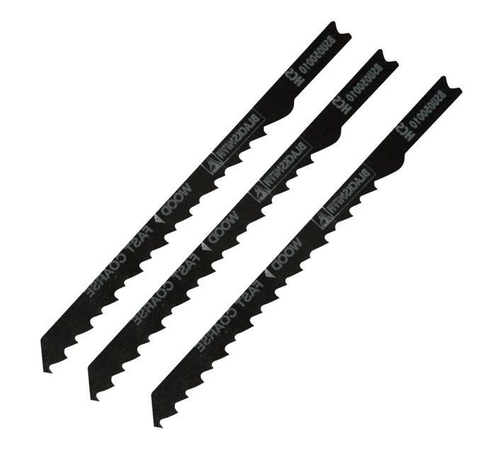Blacksmith UShank wood fstcorsfin 60mm Jigsaw Blade (3 piece)