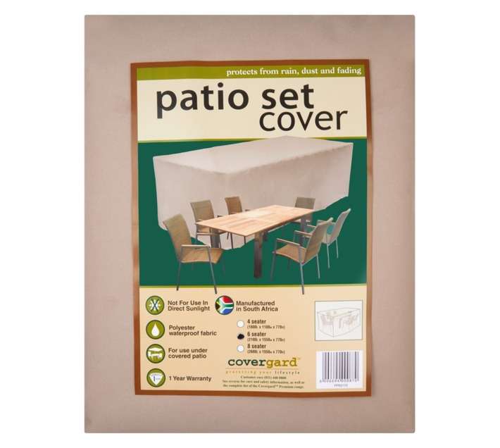 PPR2115 6 Seat Patio Cover - Beige