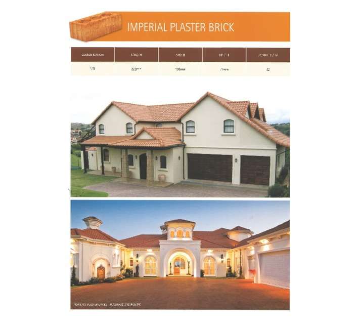 Unbranded Commons NFP Clay Brick (220 x 100 x 70mm)