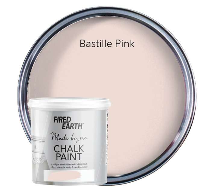 Fired Earth Chalk Furniture and Wall Paint - Bastille Pink (1L)