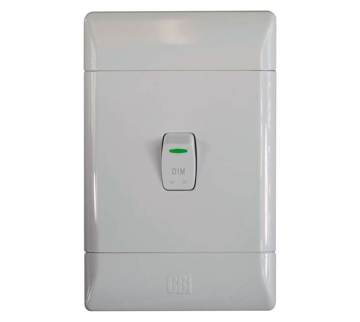 CBI D500LEDC-P Complete LED Dimmer Switch - White (50 x 100mm)