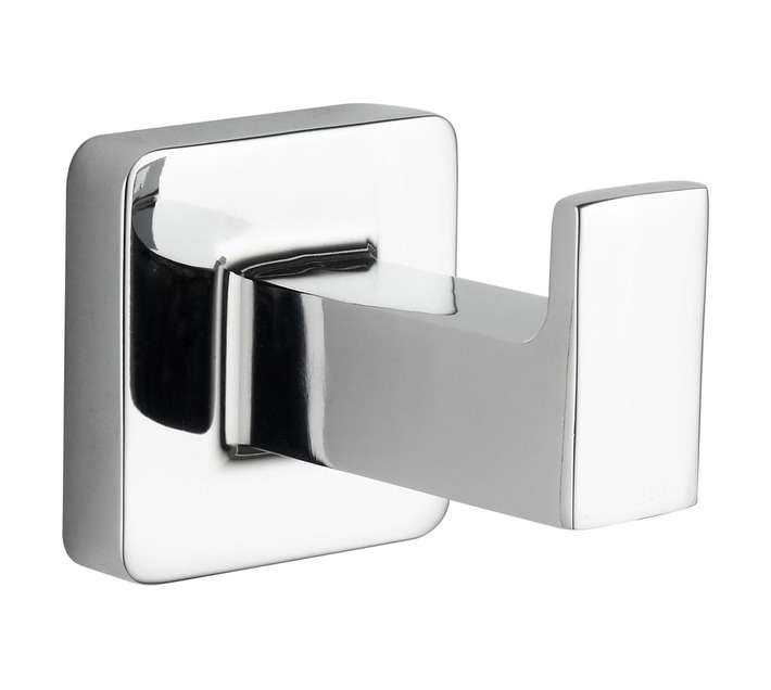 Style Chrome Towel Hook - Silver