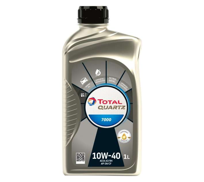 Total Quartz 7000 10W40 SN 12B Oil (1L)