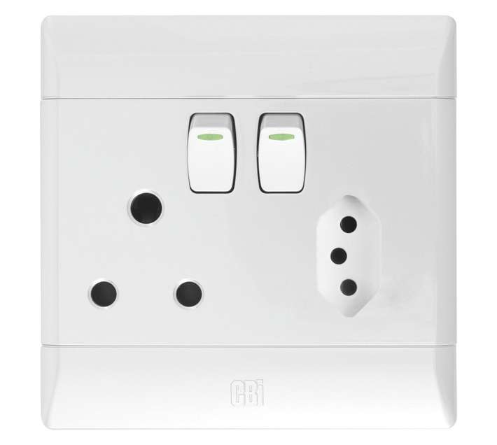 CBI 4x4 Euro Socket - Silver shimmer
