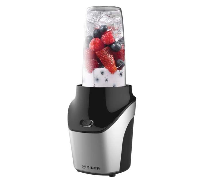 Eiger EG-SBUB02 6 Piece Nutri Blender Set - Black/Grey (1000W)