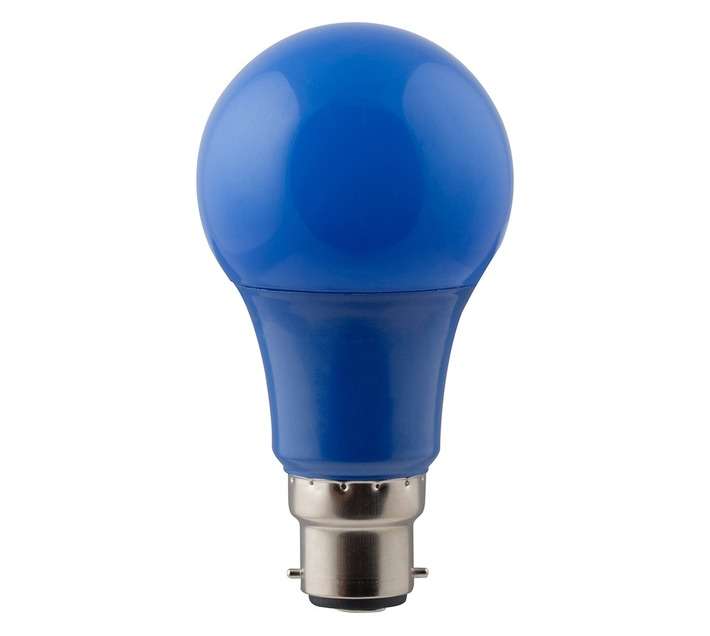 Eurolux G434BLL LED B22 Globe - Blue (7W)
