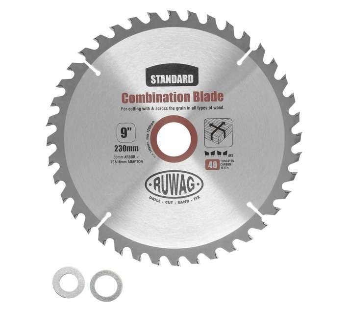 Ruwag 230mm TCT Z40 Saw Blade