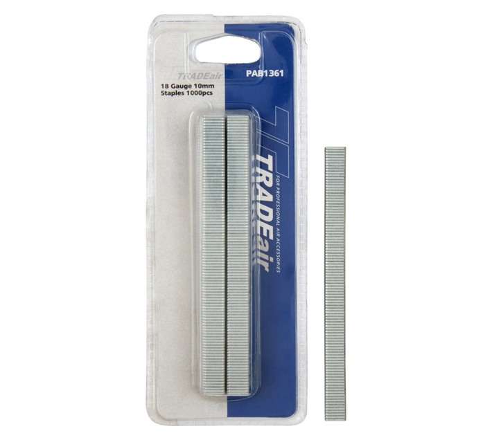 Tradeair PAB1361 1000 x Staples (10mm)