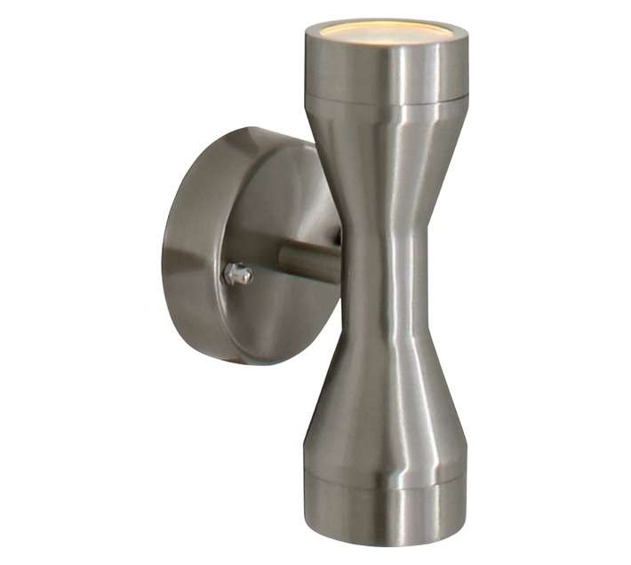 Eurolux Up and Down Facing Outdoor Wall Light - Stainless Steel