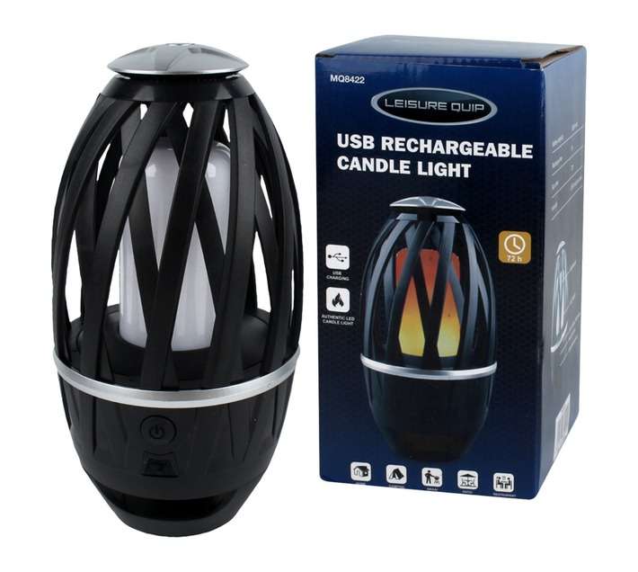 Leisure Quip MQ8422 Rechargeable Light - Black