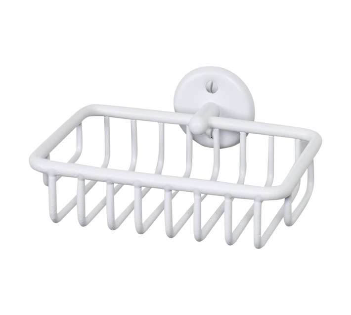 Steelcraft Classic Soap Basket - White (137 x 120 x 52mm)