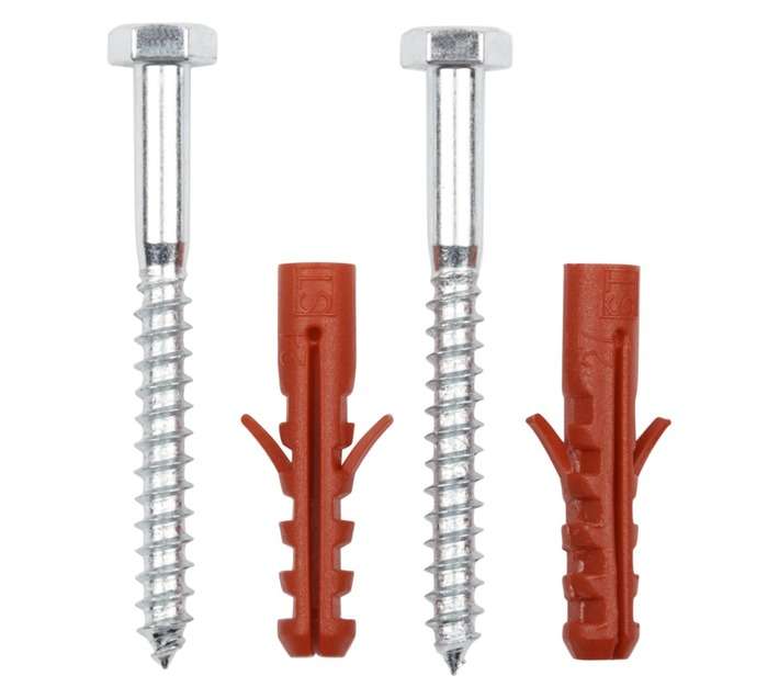 Safe Top 2 x Coach Screws and Plug (6 x 60mm)