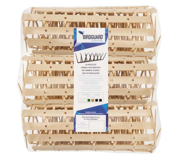 Birdguard 30 x Bird Spikes - Beige (10m)