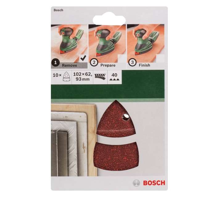 Bosch 10 x 40 Grit Sanding Plate