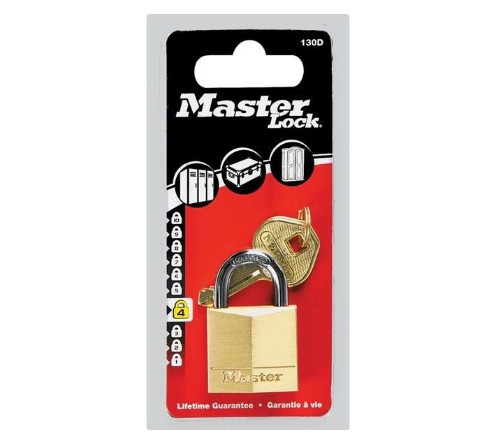 Master Lock Padlock - Brass (30mm)